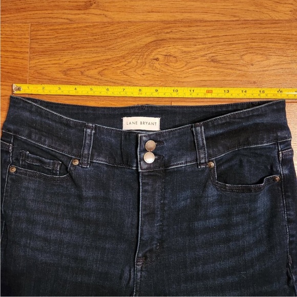 Lane Bryant High Rise Straight Jeans Size 14L - Picture 9 of 15